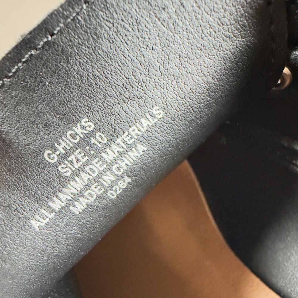 Madden Girl Hicks Lace Up Oxford Shoes Black Man Made Edgy Womens Size 10 - Picture 10 of 10